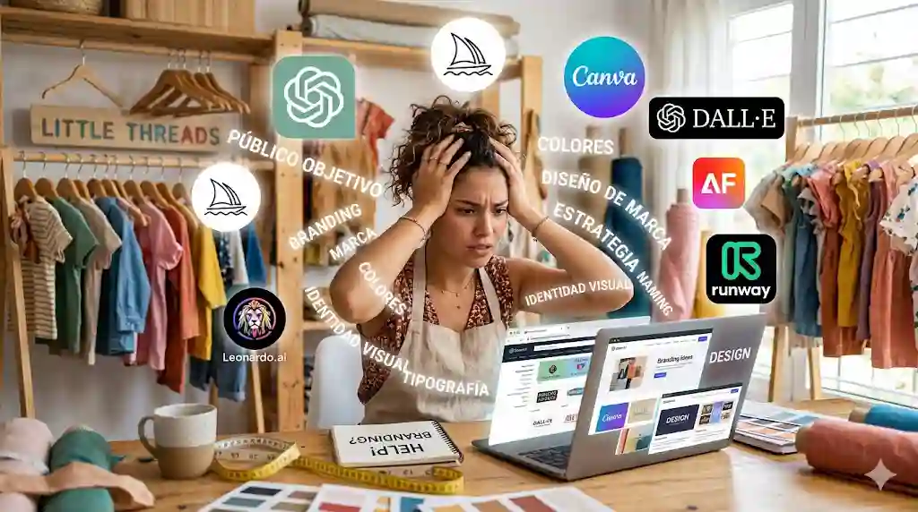 Como crear una marca con IA