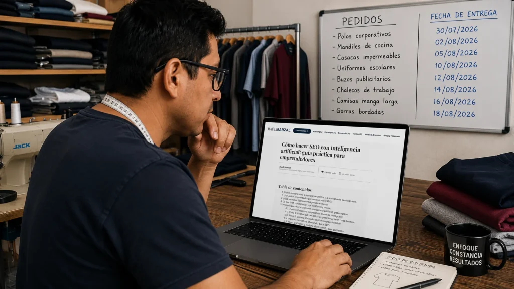 Cómo hacer SEO con inteligencia artificial