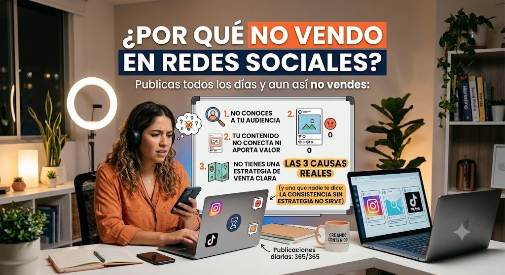 ¿Por qué no vendo en redes sociales?